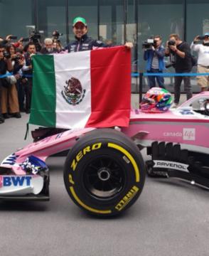 Arranc La F Esta Con Checo P Rez Y El Evento De La Pista A La Cancha En Plaza Carso En