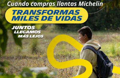 Michelin busca beneficiar a más de 1,500 niños a través de la segunda edición de la iniciativa "Juntos llegamos más lejos" 01240225