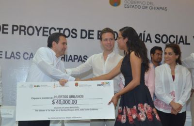 El secretario de Economía realizó gira de trabajo a San Cristobal de las  Casas, Chiapas