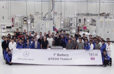 DAIMLER AMPLÍA SU RED DE PRODUCCIÓN DE BATERÍAS CON LA NUEVA FÁBRICA DE TAILANDIA