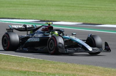 El séptuple campeón del mundo inglés Lewis Hamilton (Mercedes) en Silverstone, Reino Unido. EFE/EPA/PETER POWELL 01 070724