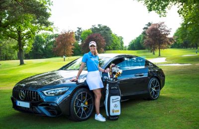 Mercedes-Benz, patrocinador oficial del AIG Women's Open, promueve el golf femenino 01 270824