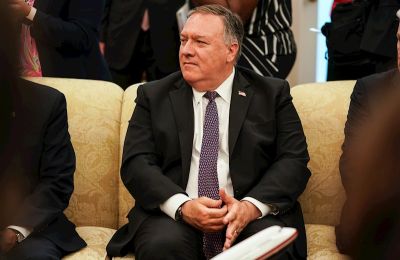 El secretario de Estado de EE.UU. Mike Pompeo.