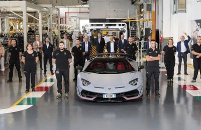 NUEVO RECORD DE PRODUCCIÓN: AUTOMOBILI LAMBORGHINI CELEBRA EL AVENTADOR NÚMERO 10.000