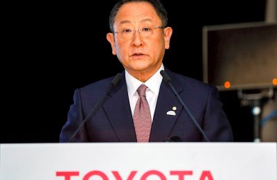 El presidente de Toyota Motor Corp., Akio Toyoda