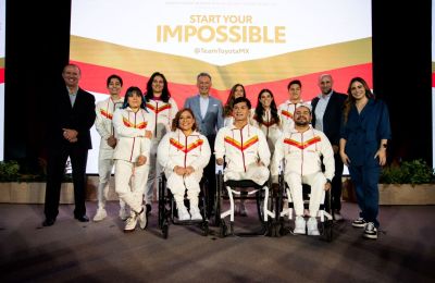 Toyota anunció oficialmente al Team Toyota México, un grupo de atletas, orgullosamente mexicanos, que representan lo mejor del espíritu deportivo y la dedicación en nuestro país de cara a los Juegos Olímpicos y Paralímpicos de París 2024