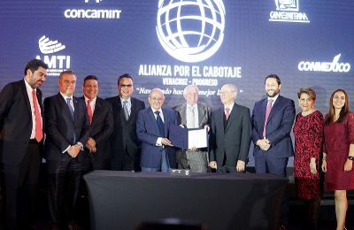 Firman Alianza por el Cabotaje