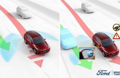 LA NUEVA TECNOLOGÍA DE FORD QUE ACTIVA EL VOLANTE PARA EVITAR LOS ACCIDENTES CAUSADOS POR EL PUNTO CIEGO