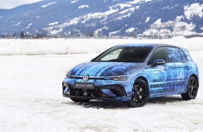 Vista previa del Golf R en la Ice Race Zell am See 01 290124