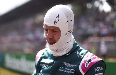 El piloto alemán de Fórmula Uno, Sebastian Vettel, en el circuito italiano de Monza el pasado domingo.