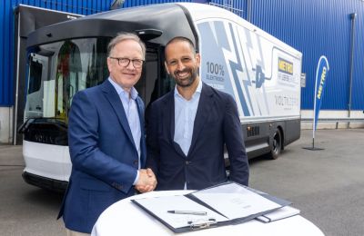 METRO Alemania elige el innovador Volta Zero totalmente eléctrico de Volta Trucks 01 270623