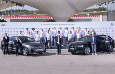 Audi electrifica al FC Bayern de Múnich