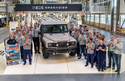 INEOS Grenadier es el 4X4 del año en Francia 01 270423