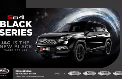 JAC Black Series será la entrada a un “club” especial con beneficios únicos como 3 años de mantenimiento incluido