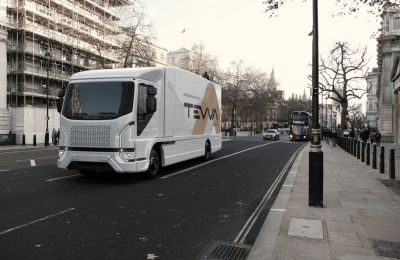 Camión eléctrico Tevva de 7.5 t en Londres 01 190923