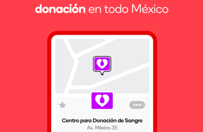 Waze donación de sangre