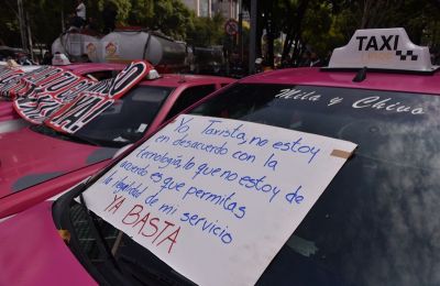 El sentir de los taxistas del MNT.