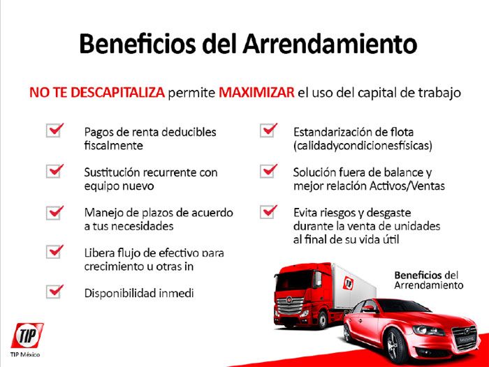 Arrendamiento Vehicular Opcion Para El Crecimiento De Los Negocios